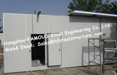 China Sandwich Panel Walk in Freezer For Meat , Walk in Cooler Refrigeration Unit supplier