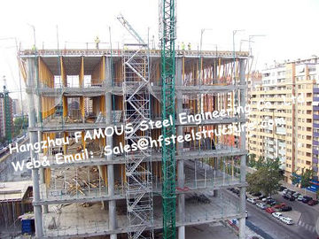 China Q345 Pre Engineered Metal Buildings And Structure , Prefab Steel Buildings supplier