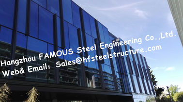 China Q235 / Q345 Steel Prefab Buildings / Multi Storey Steel Structures NZ Standard supplier