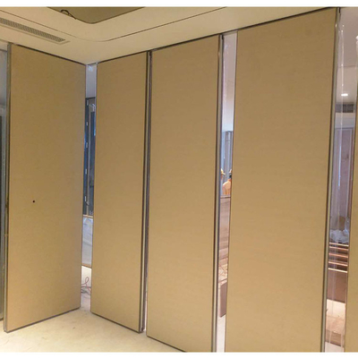 China Movable Acoustic Wall Partition Hotel Restaurant Divider Electric Motorized supplier