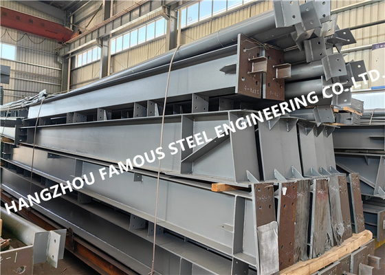 China Galvanized Q355b Steel Structure Members Fabrication Steel Warehouse Buildings supplier