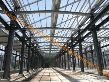 China Pre-engineered Steel Structure Frame Building System Long Span Warehouse supplier
