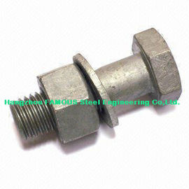 China Hex Bolts Steel Buildings Kits For Steel Frame Building And Bridge Construction supplier