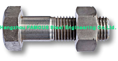 China Hexagon Head Steel Structure Bolt Steel Buildings Kits , Bolts And Fasteners supplier