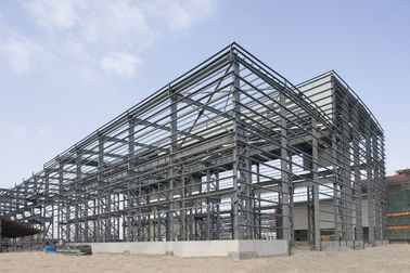 China Affordable Pre-engineering Industrial Steel Buildings Fabrication For Export supplier