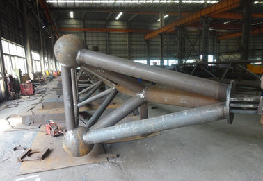 China H Type / Box Type Structural Steel Fabrications Pipe Truss Type Fabrication supplier