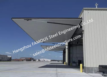 China Strap Lift One Piece Door Tip Up Canopy Hydraulic Folding Doors Ideal For Aircraft Buildings supplier