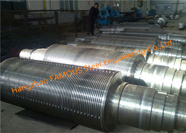 China Forged Heavy Duty Work Mill Embossing Rolls Stainless Steel Pin Squeeze Operating Rollers supplier
