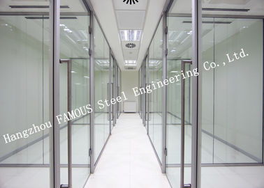 China Aluminum Frame Sliding Double Glass Facade Doors For CBD Office Or Exhibition Showroom supplier