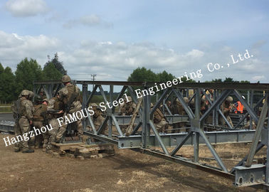China Lightweight Structure Temporary Usage Military Bailey Bridge For Emergency Application supplier