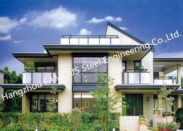China Prefabricated Luxury Pre-Engineered Building Customized Steel Villa House supplier