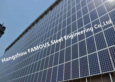 China PV Glass Curtain Wall BIPV Ventilated Facade Systems For Solar EPC Contractors supplier