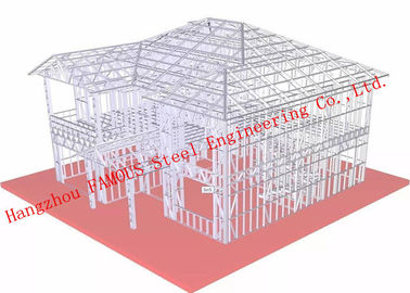 China New Zealand AS/NZS Standard Pre-Engineered Building Construction Light Weight Steel Villa House supplier