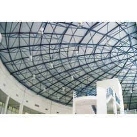 China Space Frame Pre-engineered Building With Cone , Bolted Spherical Ball / Hollow Ball supplier