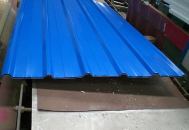 China Building Wall / Roof Metal Roofing Sheets 0.6mm Thickness High Strength supplier
