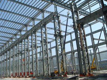 China Dual Arc Double Wire Welded Beams Fabricated Structural Steel Railway Station supplier