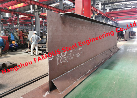 China Q355nhd Weather Resistant Steel Plate Assembled Steel Structure Truss Bridge Main Girder supplier