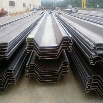 China Omega Steel Sheet Piling For Beach Erosion Protection Road Slope Stabilization supplier