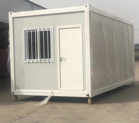 China Lowes Flat Pack Homes Prebuilt Container House Garage Storage Foldable supplier
