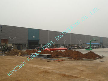 China A36 Grade Prefab Steel Buildings ASTM 83' X 92' with H section Beams supplier