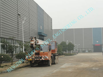 China Multi Gable Span Light Industrial Steel Buildings Prefabricated ASTM Standards 88 X 92 supplier