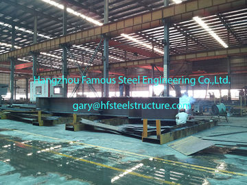 China Prefabricated Commercial Structural Steel Buildings For Hangars Size 60 X 80 supplier