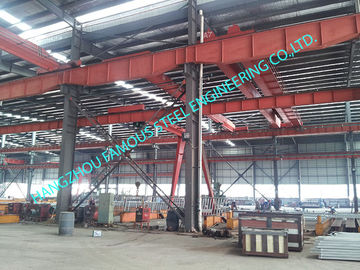China Metal Customized Prefab Industrial Steel Buildings Easy Erection With C Purlins supplier