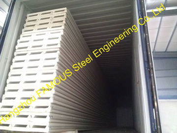 China Roofing Insulated Sandwich Panels / Perforated Metal Sheets Fireproof supplier