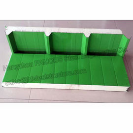 China Durable Corrugated PU Roofing Panels Thermal Insulation Windproof supplier