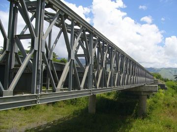 China Electric Galvanized, Painting and Grinding prefabricated Structural Steel Bailey Bridge supplier