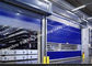 High Speed Industrial Garage Doors Lift Up Roller Shutter Door With Pedestrian Gate supplier