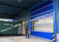 High Speed Industrial Garage Doors Lift Up Roller Shutter Door With Pedestrian Gate supplier