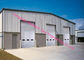 Polyurethane Core Overhead Steel Door Fully Automatic Wind Resistant Industrial Lifting Door supplier