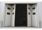 Aluminum Alloy Frame Upper Track Industrial Accordion Doors For Aircraft Hangar supplier