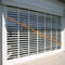 Commercial Shop Front Polycarbonate Transparent Slat Shutter Door Aluminum Roll Up Security Doors supplier