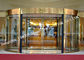 Modern Electrical Revoling Glass Facade Doors For Hotel Or Shopping Mall Lobby supplier