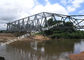 Multi Span Surface Painted Protection Steel Structural Truss Bridge Overcrossing River supplier