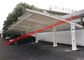 Uk Australia Certified Curved Tensile Steel Membrane Structure Carport Shade With Tention Pvdf Fabric Roof Cover supplier
