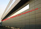 2200 Square Meters Aluminum Veneer Curtain Wall and Awning Exported To Oceania supplier