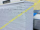 Fiberglass Rockwool Insulated Sandwich Panels , Prefabricated Roof Wall supplier