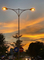 6M 8M 10M 12M 14M Galvanized Steel Street Light Pole for Highway Lighting supplier