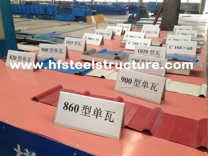 Color Coated Metal Roofing Sheets Customzied For Steel Structure 6
