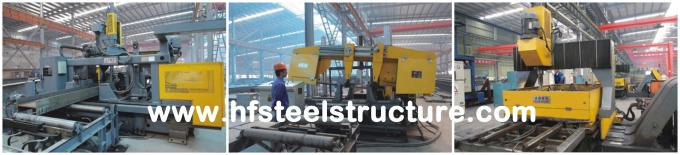 Q235, Q345 Prefab Industrial Steel Buildings Fabrication For Portable House 11