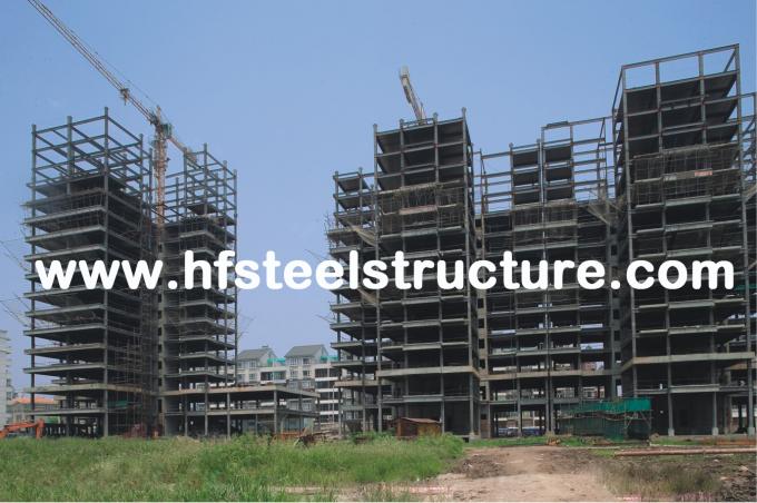 Prefabricated Metal And Traditional /Lightweight Portal Frame Commercial Steel Buildings 0