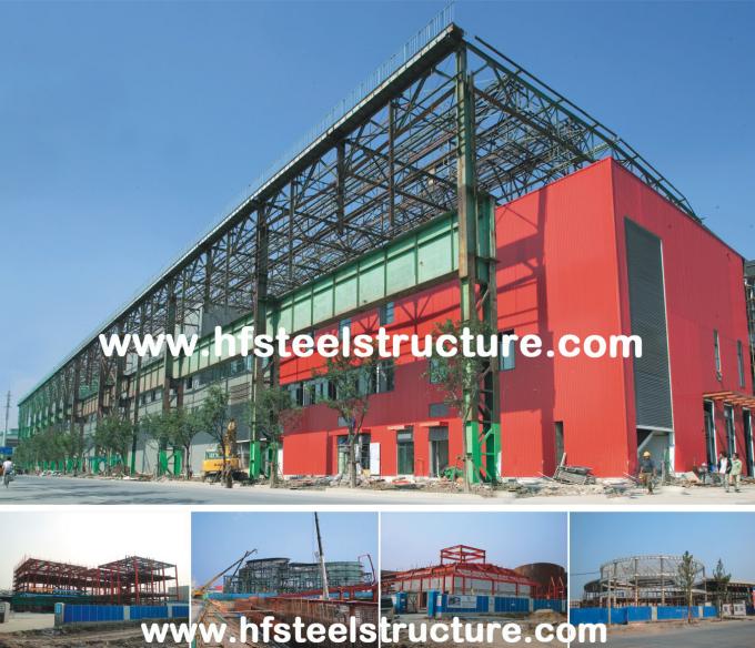 Prefabricated Metal And Traditional /Lightweight Portal Frame Commercial Steel Buildings 6