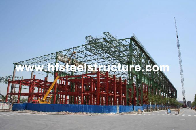 Prefabricated Metal And Traditional /Lightweight Portal Frame Commercial Steel Buildings 7