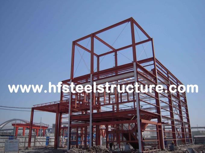 Prefabricated Metal And Traditional /Lightweight Portal Frame Commercial Steel Buildings 8
