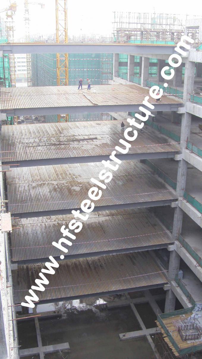 High-rise Steel Building Multi-Storey Steel Building Electric Galvanized And Grinding,Punching,Shot-Blasting 3