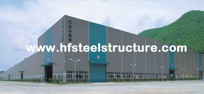 Sawing, Grinding, Pre-Engineered Prefabricated Waterproof Commercial Steel Buildings 22
