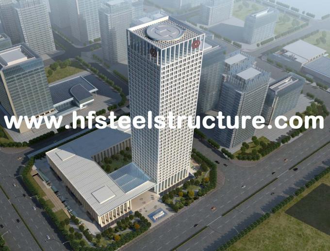 High-rise Steel Building Multi-Storey Steel Building Electric Galvanized And Grinding,Punching,Shot-Blasting 6